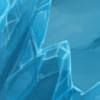 Sharp crags of ice jut over the cold landscape of Niflheim.