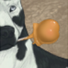 A tasty, gooey treat, sure to have your dog licking its teeth for hours! A tasty, gooey treat, sure to have your dog licking its teeth for hours!