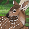 The most darling little plush of a beautiful baby deer!