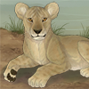 This adorable little African lion boosts health by +2 every half hour.