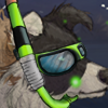 custom by #16354: Now your border collie can dive into the depths of the ocean! Adult only. Made by Rainwolfeh (16354)
