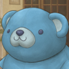 After winning a carnival game in a clean sweep, you get a giant stuffed bear!