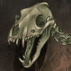 This spooky reanimated dog skeleton isn't about to give up its treasure without a fight!