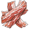 A tasty bacon flavored treat! -1 hunger, +5 energy