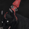 custom by #8507: An adorable little squiid named Siid who wants to cling to your husky's head! (Art by #8507 & #36) custom by #8507: An adorable little squiid named Siid who wants to cling to your husky's head! (Art by #8507 & #36)