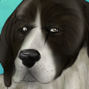 custom by #9037: Coco the playful pointer want to play with your dog all day! Art done by Cord (#5983)