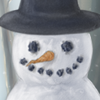 A cheerful snowman waves hello! Christmas 2010. A cheerful snowman waves hello! Christmas 2010.