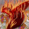 custom by #33: Part of the Flight of Fancy wing collection. For use on Shelties.