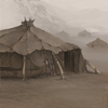 A nice, cozy tent-house that could fit a whole family! A nice, cozy tent-house that could fit a whole family!