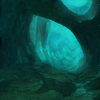 Just as above water, caves have been carved beneath it, providing hiding places and shelter for many underwater creatures. Just as above water, caves have been carved beneath it, providing hiding places and shelter for many underwater creatures.