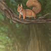The squirrel that leaps through the branches of Yggdrasil. He'll grant your dog +3 energy every half hour.